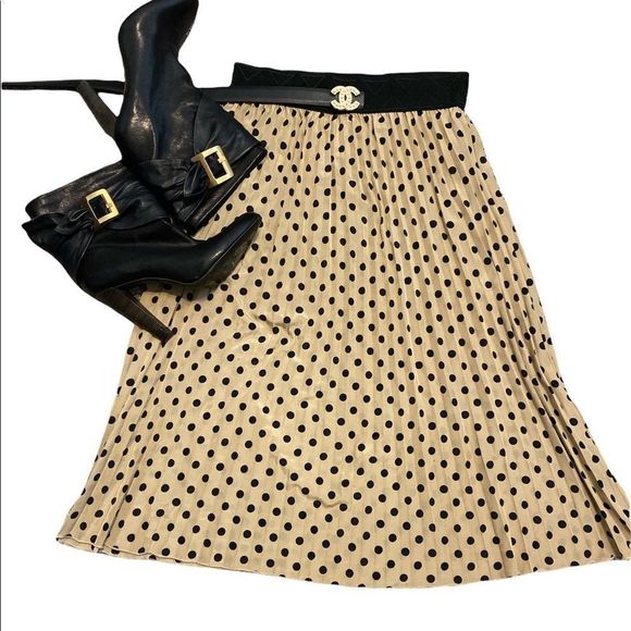 LuLaRoe Dresses & Skirts - LulaRoe Comfort Waist Polka Dot Maxi Skirt